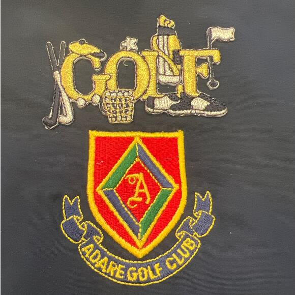 Cutter & Buck Women Adare Golf Club Crest Logo Black Full Zip Vest Large - Picture 2 of 6